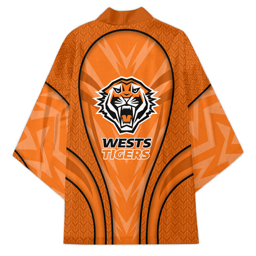 Wests Tigers Rugby Mascot Kimono Australian Rugby Culture - Tribal Inspired Tiger
