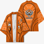 Wests Tigers Rugby Mascot Kimono Australian Rugby Culture - Tribal Inspired Tiger