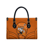 Wests Tigers Rugby Mascot Leather Bag Australian Rugby Culture - Tribal Inspired Tiger