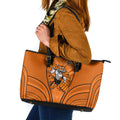 Wests Tigers Rugby Mascot Leather Tote Bag Australian Rugby Culture - Tribal Inspired Tiger