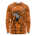 Wests Tigers Rugby Mascot Long Sleeve Shirt Australian Rugby Culture - Tribal Inspired Tiger