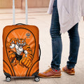 Wests Tigers Rugby Mascot Luggage Cover Australian Rugby Culture - Tribal Inspired Tiger