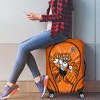 Wests Tigers Rugby Mascot Luggage Cover Australian Rugby Culture - Tribal Inspired Tiger