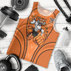 Wests Tigers Rugby Mascot Men Tank Top Australian Rugby Culture - Tribal Inspired Tiger