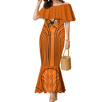 Wests Tigers Rugby Mascot Mermaid Dress Australian Rugby Culture - Tribal Inspired Tiger
