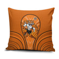 Wests Tigers Rugby Mascot Pillow Cover Australian Rugby Culture - Tribal Inspired Tiger