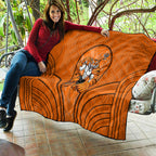 Wests Tigers Rugby Mascot Quilt Australian Rugby Culture - Tribal Inspired Tiger