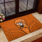 Wests Tigers Rugby Mascot Rubber Doormat Australian Rugby Culture - Tribal Inspired Tiger
