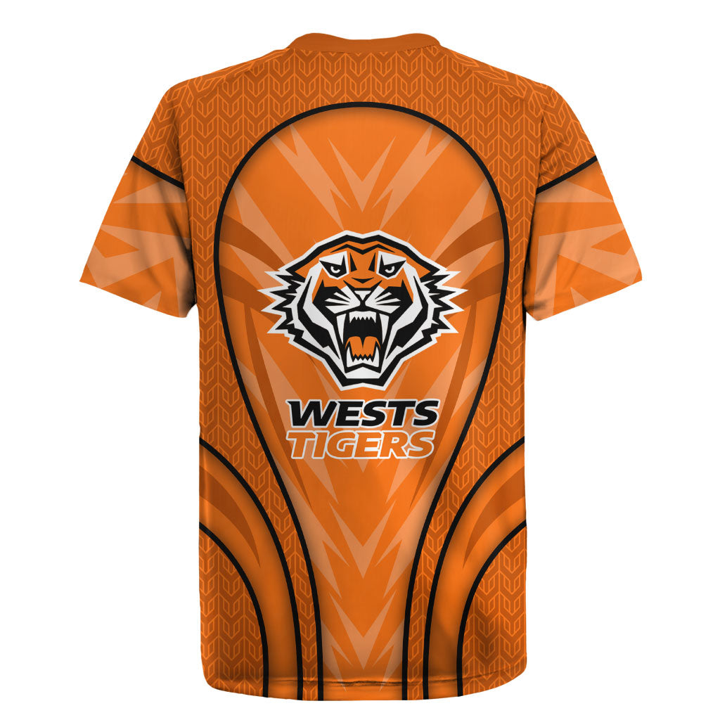 Wests Tigers Rugby Mascot Rugby Jersey Australian Rugby Culture - Tribal Inspired Tiger