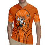 Wests Tigers Rugby Mascot Rugby Jersey Australian Rugby Culture - Tribal Inspired Tiger