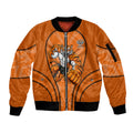 Wests Tigers Rugby Mascot Sleeve Zip Bomber Jacket Australian Rugby Culture - Tribal Inspired Tiger