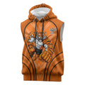 Wests Tigers Rugby Mascot Sleeveless Hoodie Australian Rugby Culture - Tribal Inspired Tiger