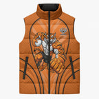 Wests Tigers Rugby Mascot Sleeveless Puffer Jacket Australian Rugby Culture - Tribal Inspired Tiger