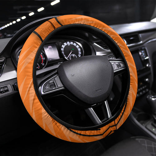 Wests Tigers Rugby Mascot Steering Wheel Cover Australian Rugby Culture - Tribal Inspired Tiger