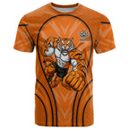 Wests Tigers Rugby Mascot T Shirt Australian Rugby Culture - Tribal Inspired Tiger