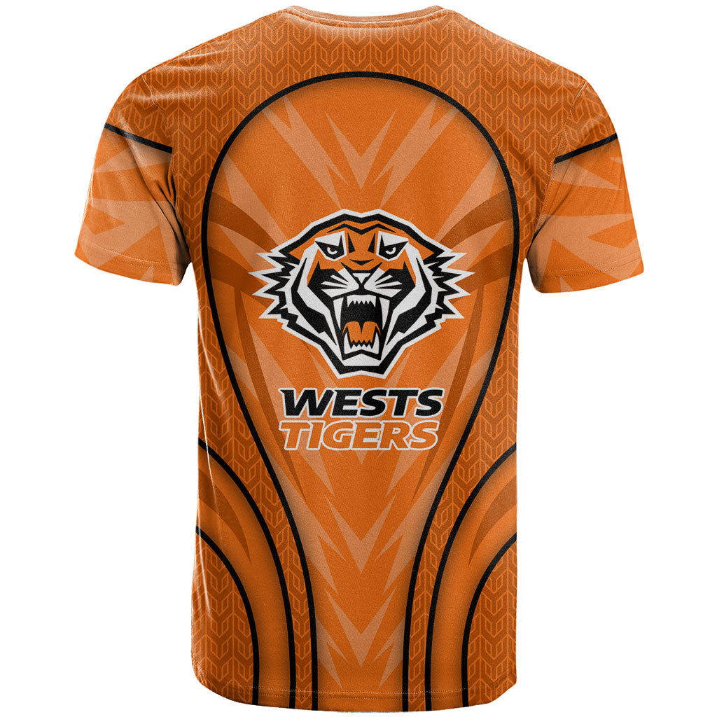 Wests Tigers Rugby Mascot T Shirt Australian Rugby Culture - Tribal Inspired Tiger