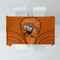 Wests Tigers Rugby Mascot Tablecloth Australian Rugby Culture - Tribal Inspired Tiger