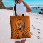 Wests Tigers Rugby Mascot Tote Bag Australian Rugby Culture - Tribal Inspired Tiger
