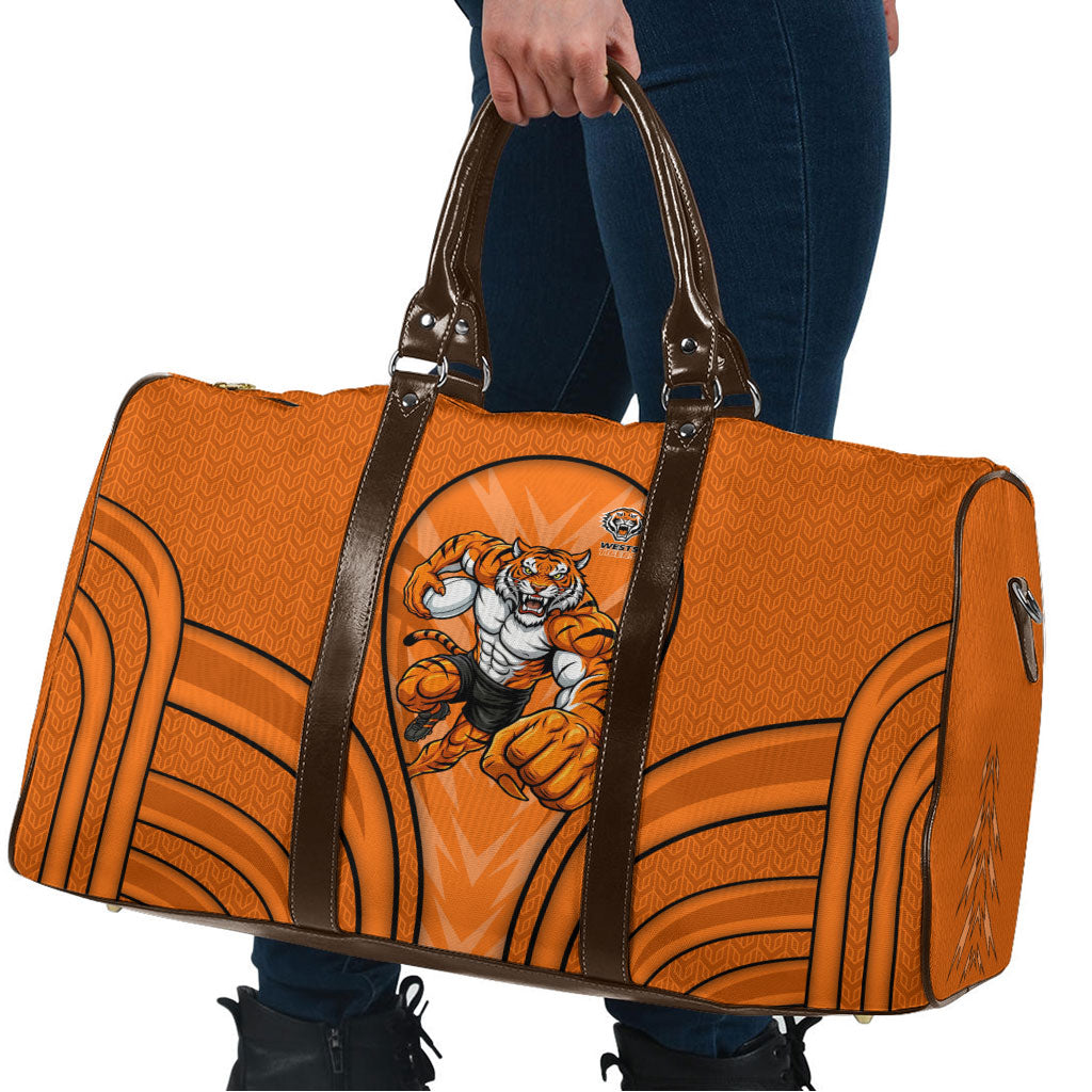 Wests Tigers Rugby Mascot Travel Bag Australian Rugby Culture - Tribal Inspired Tiger
