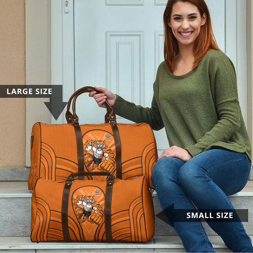 Wests Tigers Rugby Mascot Travel Bag Australian Rugby Culture - Tribal Inspired Tiger