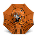 Wests Tigers Rugby Mascot Umbrella Australian Rugby Culture - Tribal Inspired Tiger