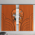 Wests Tigers Rugby Mascot Window Curtain Australian Rugby Culture - Tribal Inspired Tiger