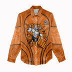 Wests Tigers Rugby Mascot Women Casual Shirt Australian Rugby Culture - Tribal Inspired Tiger