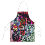 Personalized Essendon Football Bombers Apron Tropical Hibiscus Flowers - Pacific Fusion Style