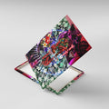 Personalized Essendon Football Bombers Canvas Wall Art Tropical Hibiscus Flowers - Pacific Fusion Style