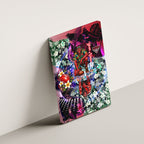 Personalized Essendon Football Bombers Canvas Wall Art Tropical Hibiscus Flowers - Pacific Fusion Style