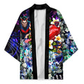 Personalized Melbourne Football Demons Kimono Tropical Hibiscus Flowers - Pacific Fusion Style