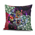 Personalized Melbourne Football Demons Pillow Cover Tropical Hibiscus Flowers - Pacific Fusion Style