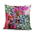 Personalized St Kilda Football Saints Pillow Cover Tropical Hibiscus Flowers - Pacific Fusion Style