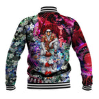 Personalized Sydney Swans Football Baseball Jacket Tropical Hibiscus Flowers - Pacific Fusion Style