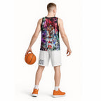 Personalized Sydney Swans Football Basketball Jersey Tropical Hibiscus Flowers - Pacific Fusion Style
