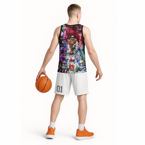 Personalized Sydney Swans Football Basketball Jersey Tropical Hibiscus Flowers - Pacific Fusion Style