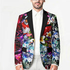 Personalized Sydney Swans Football Blazer Tropical Hibiscus Flowers - Pacific Fusion Style