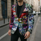 Personalized Sydney Swans Football Blazer Tropical Hibiscus Flowers - Pacific Fusion Style