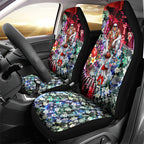 Personalized Sydney Swans Football Car Seat Cover Tropical Hibiscus Flowers - Pacific Fusion Style