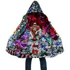 Personalized Sydney Swans Football Cloak Tropical Hibiscus Flowers - Pacific Fusion Style