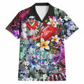 Personalized Sydney Swans Football Hawaiian Shirt Tropical Hibiscus Flowers - Pacific Fusion Style