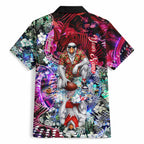 Personalized Sydney Swans Football Hawaiian Shirt Tropical Hibiscus Flowers - Pacific Fusion Style