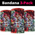Personalized Sydney Swans Football Neck Gaiter Tropical Hibiscus Flowers - Pacific Fusion Style