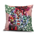 Personalized Sydney Swans Football Pillow Cover Tropical Hibiscus Flowers - Pacific Fusion Style