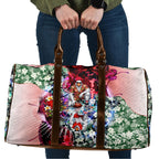 Personalized Sydney Swans Football Travel Bag Tropical Hibiscus Flowers - Pacific Fusion Style