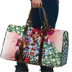 Personalized Sydney Swans Football Travel Bag Tropical Hibiscus Flowers - Pacific Fusion Style