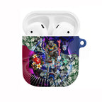 Personalized Western Bulldogs Football AirPods Case Tropical Hibiscus Flowers - Pacific Fusion Style