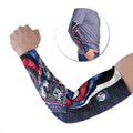 Personalised Western Bulldogs Arm Sleeves Trippy Psychedelic Abstract Art Mascot Football Fans