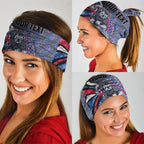 Personalised Western Bulldogs Neck Gaiter Trippy Psychedelic Abstract Art Mascot Football Fans