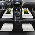 Personalised Tasmania Oztag Mascot Car Mats Green White Stripe Australian Flag Mascot